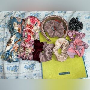 Anthropologie Headband & Scrunchie lot